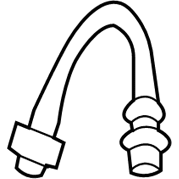 2010 Pontiac G3 Brake Line - 96407749