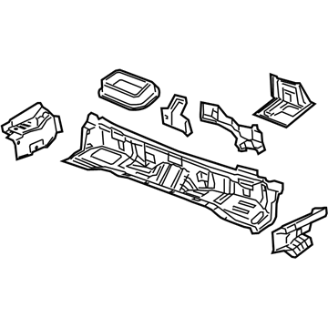 GM 15872106 Upper Dash Panel