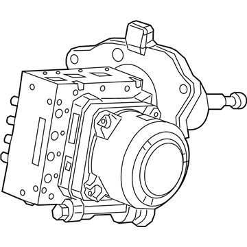 Cadillac 84931599 ABS Control Unit