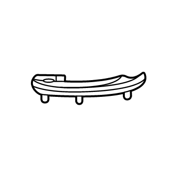 GM 84038517 Lower Spring Insulator, Front