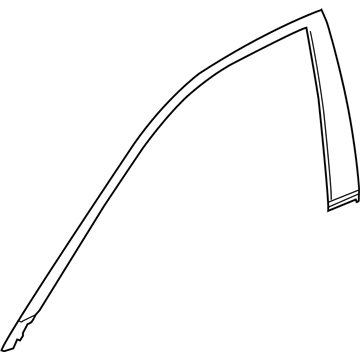 GM 23337421 Reveal Molding, Front Driver Side