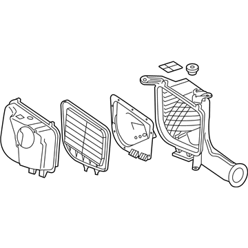Cadillac Air Filter Box - 15812562