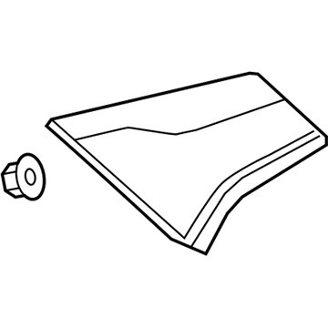 GM 42781644 Molding, Rear Driver Side