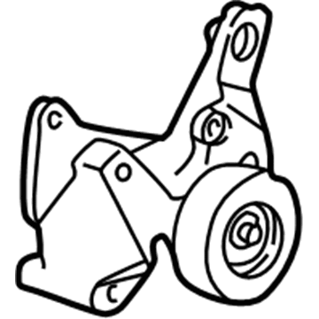 Cadillac A/C Idler Pulley - 14036001