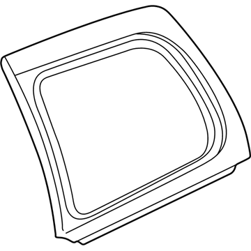 GM 10337616 Side Panel, Upper Outer Driver Side