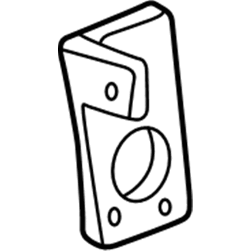 GM 10275158 Track Cover Bracket, Rear Driver Side