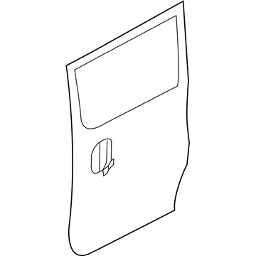 GM 19317128 Outer Panel, Passenger Side