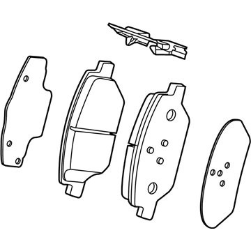 Cadillac Brake Pad - 85127932