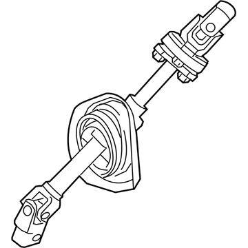 Chevy Captiva Sport Steering Shaft - 20871475