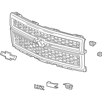 Chevy 23259624 Grille