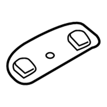 GM 23166789 Plate