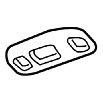 GM 84257046 Courtesy Lamp, Driver Side