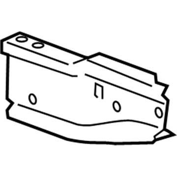 Chevy 15886441 Bumper Mount Bracket