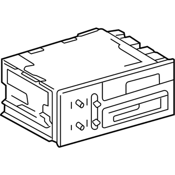 Chevy 15071233 Radio