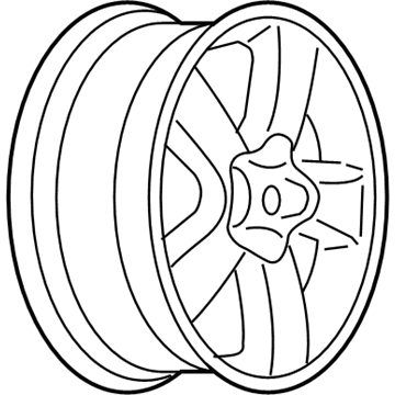 2005 Chevy Malibu Spare Wheel - 9594344