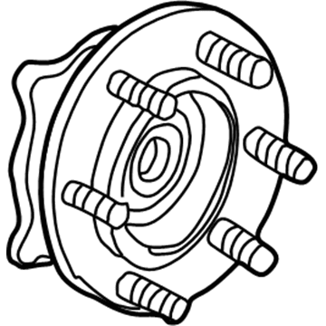 Chevy 19419365 Front Hub