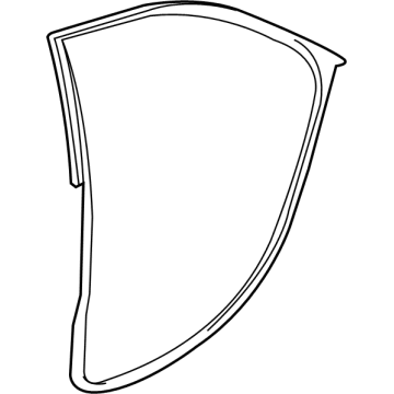 2020 Cadillac CT5 Door Seal - 84028331