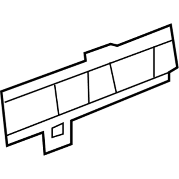 GM 22877784 Outer Rail, Front Driver Side