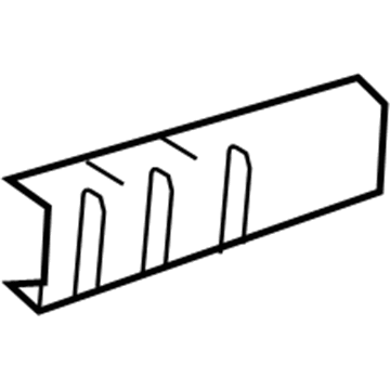GM 25880688 Inner Reinforcement, Front Passenger Side