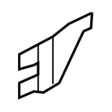 GM 20979049 Front Extension, Passenger Side