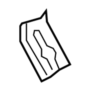 GM 10377480 Upper Reinforcement, Passenger Side