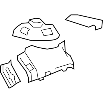 GM 15261544 Apron Assembly, Front