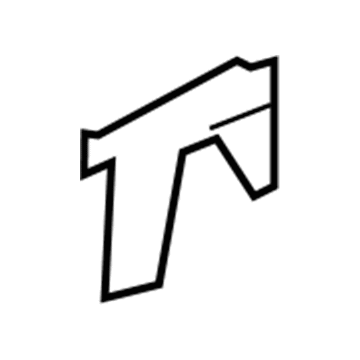 GM 20761353 Hinge Reinforcement, Driver Side