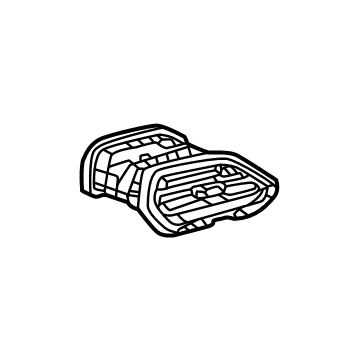 GM 42764047 Air Vent, Passenger Side