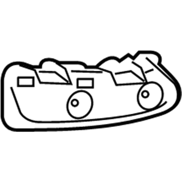 GM 26683202 Outer Bracket, Passenger Side