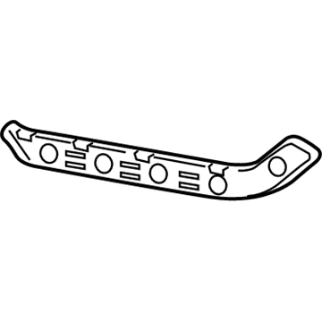 GM 26227243 Side Retainer, Rear Driver Side