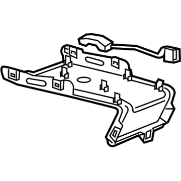 GM 84147059 Front Panel, Titanium