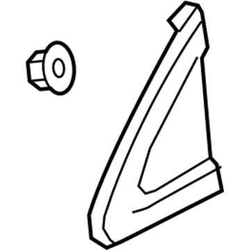Cadillac 84186914 Corner Molding