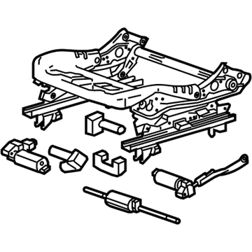 GM 13506162 Cushion Frame, Front