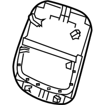 GM 22894008 Seat Back Panel, Front Driver Side