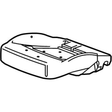 2015 Chevy Malibu Seat Cushion Pad - 23493956
