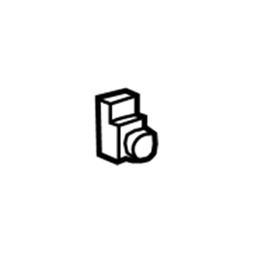 GM 13326259 Lumbar Switch, Front