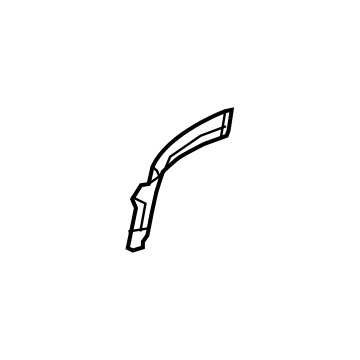 GM 20761559 Front Extension, Rear Passenger Side