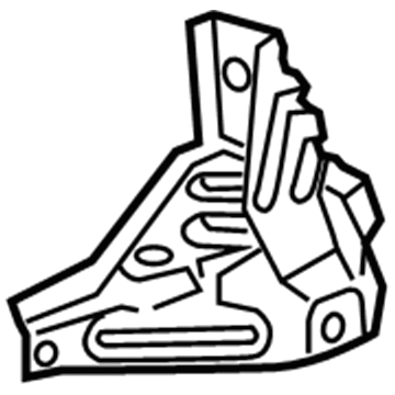GM 42334481 Fender Bracket, Front Driver Side