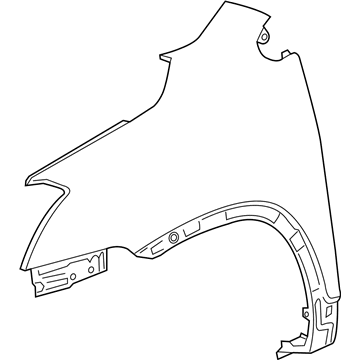 GM 42666343 Fender, Front Driver Side