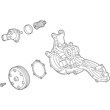 Cadillac Water Pump - 12720527