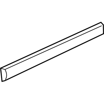 GM 15218582 Side Molding, Outer Driver Side