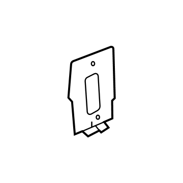 GM 42738842 Inner Rail Support Plate, Front Driver Side