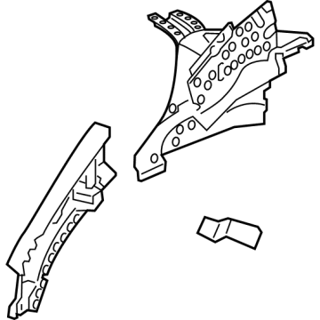 GM 42692716 Front Panel, Driver Side