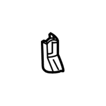 GM 15023937 Pillar Reinforcement, Passenger Side