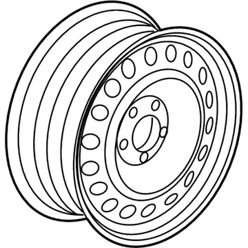 2005 Chevy Malibu Spare Wheel - 9594785