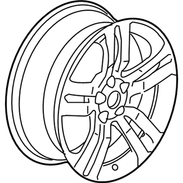 2010 Chevy HHR Spare Wheel - 9597383