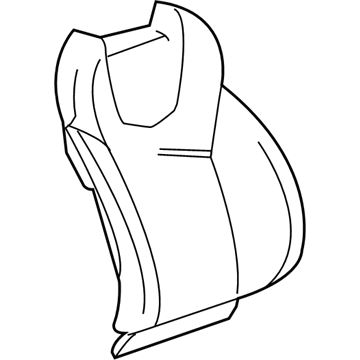 Cadillac 22788006 Seat Back Cover