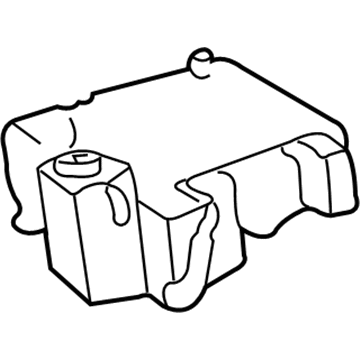 Oldsmobile Bravada Coolant Reservoir - 12380202