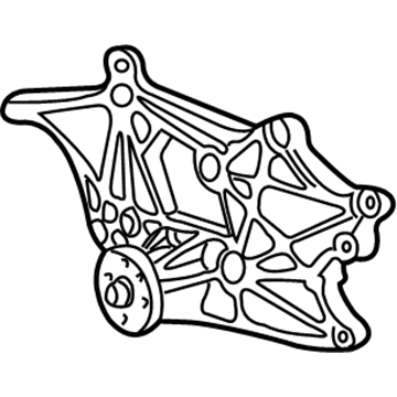 GMC Cooling Fan Bracket - 10184901