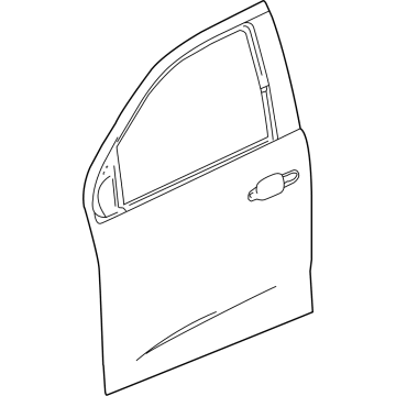 GM 23360176 Outer Panel, Front Driver Side